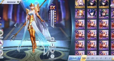 Conta Saint Seiya Awakening Servidor 131 sem vínculo