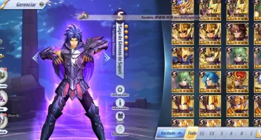 Conta Saint Seiya Awakening Servidor 131 sem vínculo