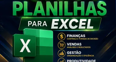 Pack Com +6.000 Planilhas Excel Prontas!