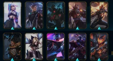 CONTA LOL & TFT ● 207 SKINS (2 PRESTIGIOS) ● OURO IV ● MT+++