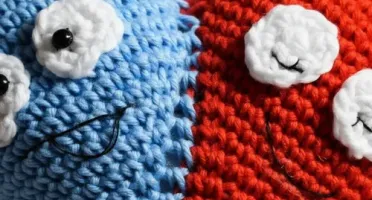 Abraço do Coração Amigurumi
