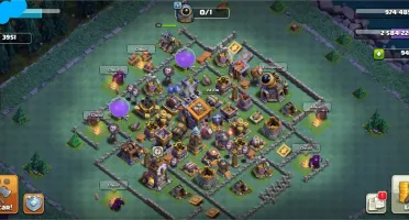 Cv 13 bem upado 6 construtores várias skins 1000 gemas