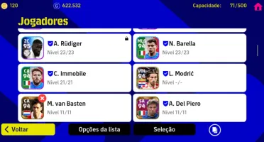 Conta eFootball / Pes Mobile com Messi, Neymar, Maradona