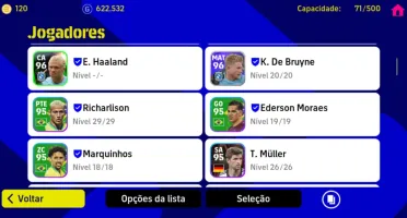 Conta eFootball / Pes Mobile com Messi, Neymar, Maradona
