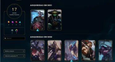 Conta LoL Diamante 4 75% winrate