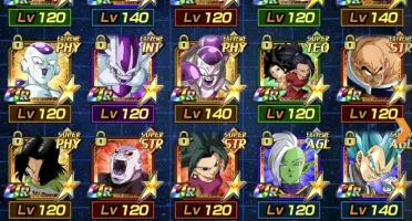 Conta Dokkan Battle - Maioria Dos Personagens Atuais Farmado
