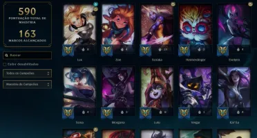 Conta League of Legends / Valorant