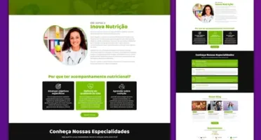 Combo Templates Nutrição - Elementor PRO