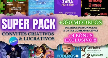 Super Pack Convites Criativos & Lucrativos