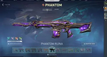Conta valorant com pacote champions e várias skins