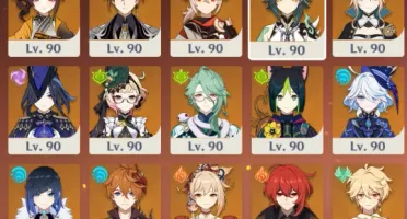23 Personagens 5★, 6 Armas 5★