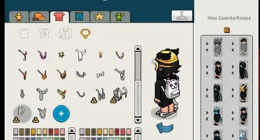 CONTA HABBO COM MUITOS VISUAIS RAROS, TOTEM COMPLETO