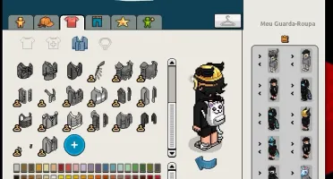 CONTA HABBO COM MUITOS VISUAIS RAROS, TOTEM COMPLETO
