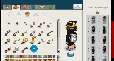 CONTA HABBO COM MUITOS VISUAIS RAROS, TOTEM COMPLETO