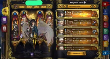 Conta Astra Knights of Veda End-Game