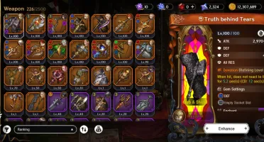 Conta Astra Knights of Veda End-Game