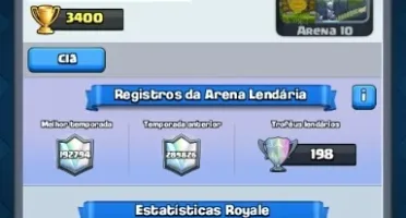 Arena 10 Com 7 lendarias
