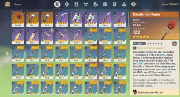 Hutao + Bis + 2 Aqua Simulacra