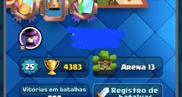 Conta Clash Royale Nivel 25