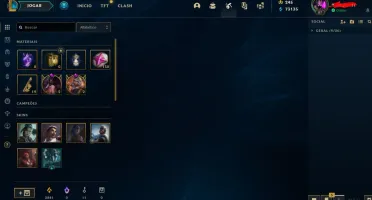Conta Mestre League of Legends