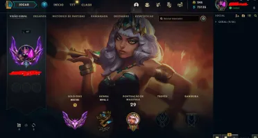 Conta Mestre League of Legends