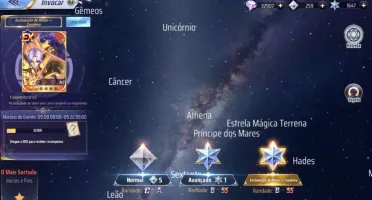 SAINT SEIYA AWAKENING - COM GEMAS AVANÇADAS E LIVROS