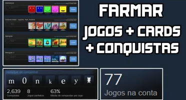 [STEAM] CONQUISTAS EM TODOS JOGOS [2023]