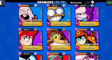 Vendo conta Brawl Star.