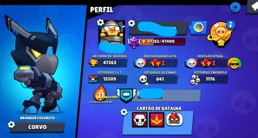 Vendo conta Brawl Star.