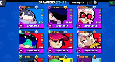 Vendo conta Brawl Star.