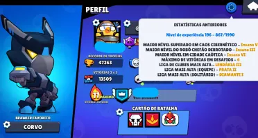 Vendo conta Brawl Star.