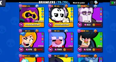 Vendo conta Brawl Star.