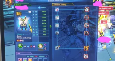 Conta GDMO(Omega) com AoX 6/6, Megidra X 5/5, Ulforce X 5/5