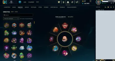 Conta LoL Diamante 1 | 314 Skins | 246k EA | Nível 478 |