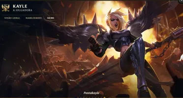 conta nv 20 com skins
