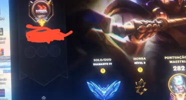 Conta League Of Legends Diamante 4