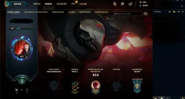 Conta lol-borda de platina-nivel 357-93 skins + 1 ultimate