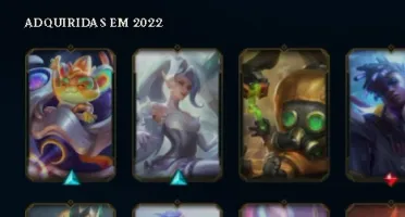 Conta League of Legends 840 skins