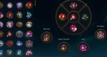 Conta League of Legends 840 skins