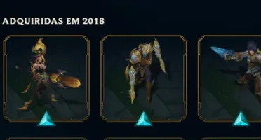 Conta League of Legends 840 skins