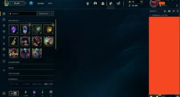 Conta League (Muitas skins)