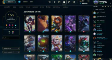 Conta LOL esmeralda solo/duo