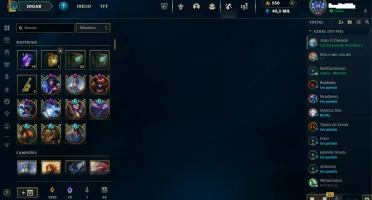 Conta LOL esmeralda solo/duo