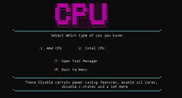 Ferramenta de Otimização PC GAMER Tweaks