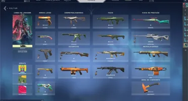 Valorant Phantom Sublime + Operator Ion + Vandal Saqueador