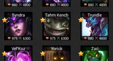 Conta de lol md10 mmr alto