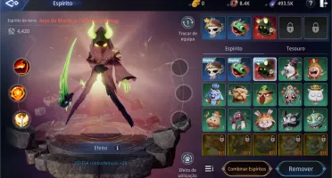 CONTA MIR4 LVL 41 SA41 COM PET VERMELHO