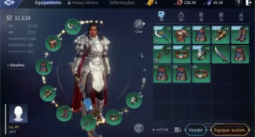 CONTA MIR4 LVL 41 SA41 COM PET VERMELHO
