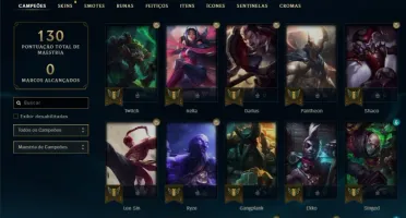 CONTA LOL - PRATA 2, 50 Champs, 30 Skins