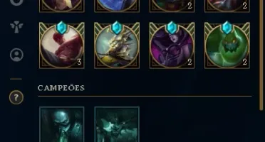 BARATO ✅ OURO 4 ✅ 57 Skins ✅ NV 241 ✅ Honra 3 ✅ 117 CHAMPS ✅